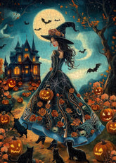 Mystic Night Witch puzzle puzzle 1000 pezzi